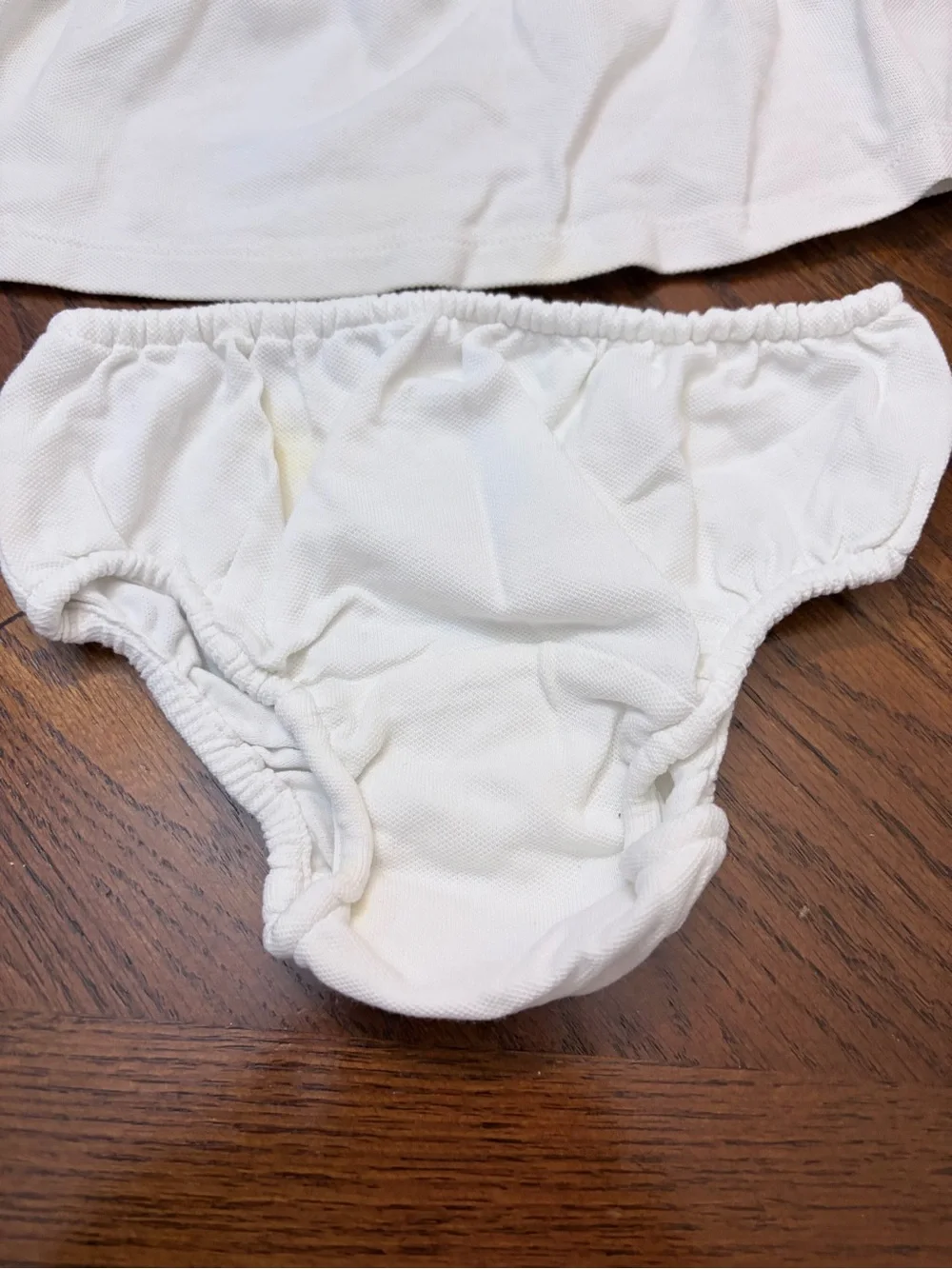 Ralph Lauren Baby Girl Polo Dress & Bloomers 2-Piece Set 9M Switzerland Polo